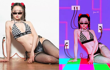 圆圆脸大眼睛,这个潮流界的雪莉比雪莉本莉更野更性感